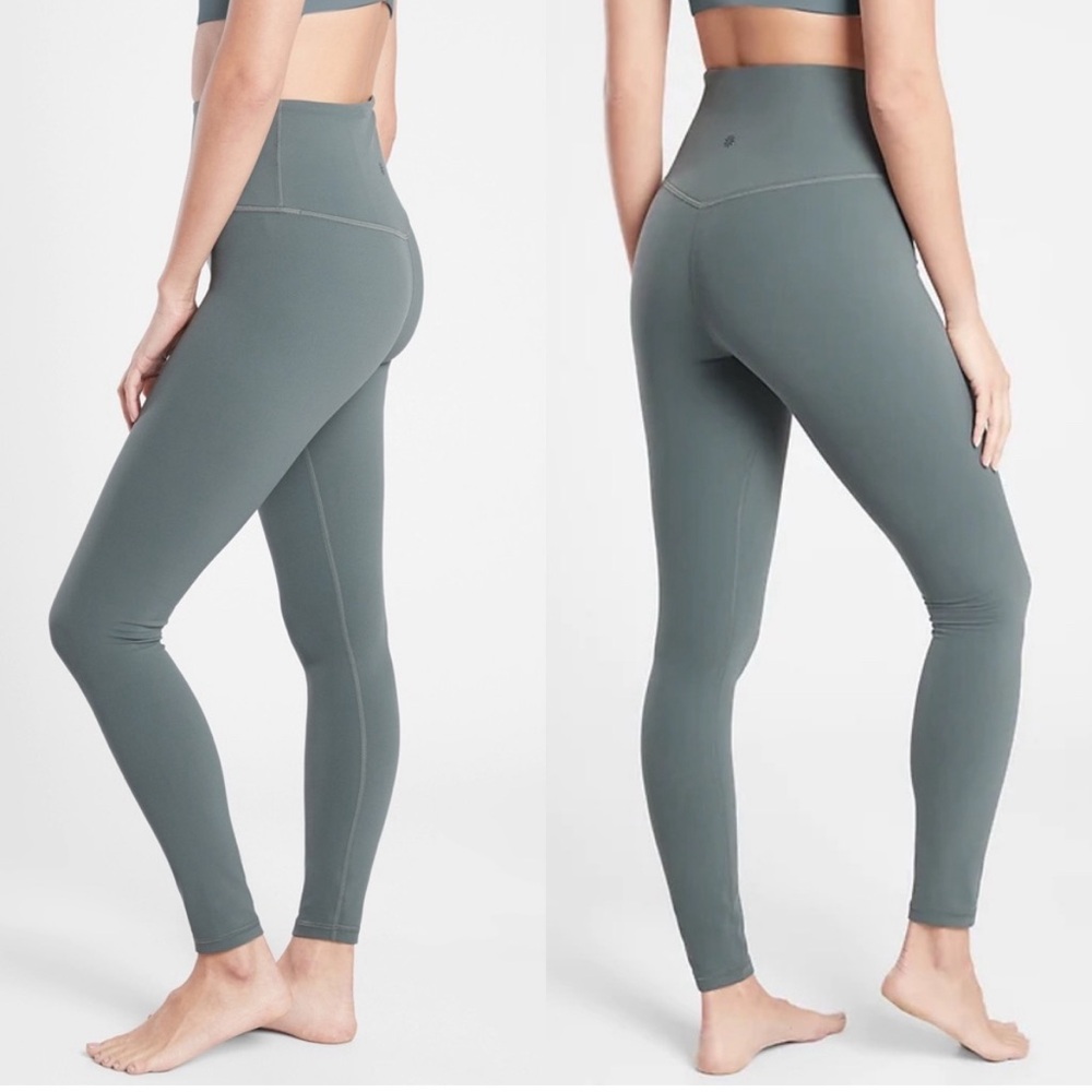 Athleta Ultra High-Rise Elation Tights in Green Sz 1X NWT